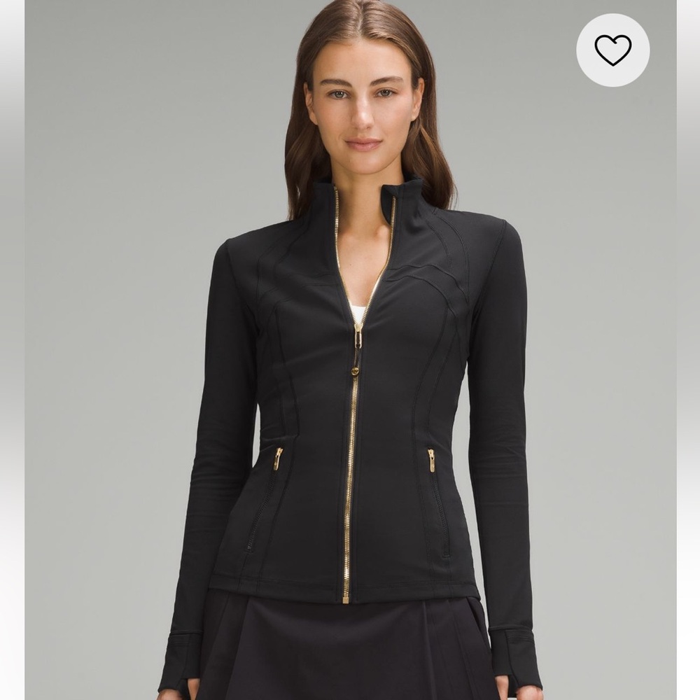 Lululemon Define Jacket Nulu - Gold Zipper